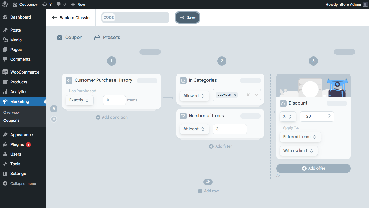Coupons + Advanced Coupons Plugin by Neblabs CodeCanyon